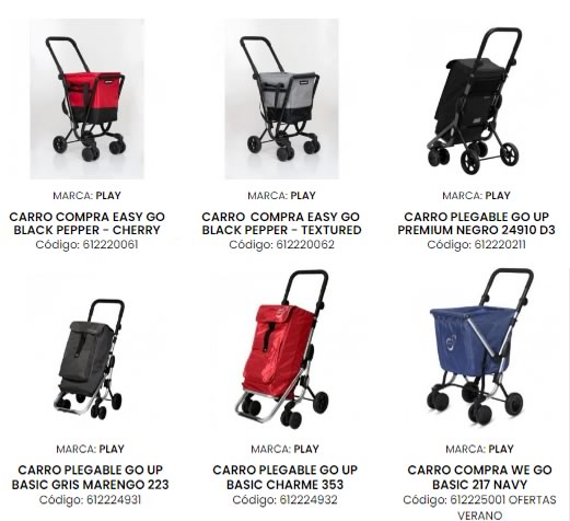 comprar carros de compra baratos chiva